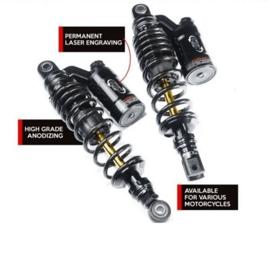 Yamaha Aerox Accessories Yamaha Aerox Rear Shock Absorber 305mm Black