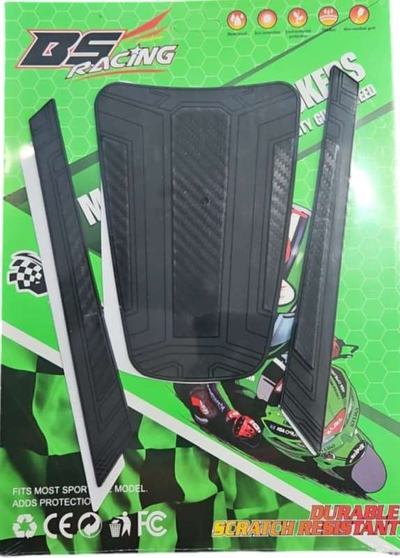 Yamaha Aerox Accessories Yamaha Deck Pad Aerox 155 Tank Grip Rubber (Black)