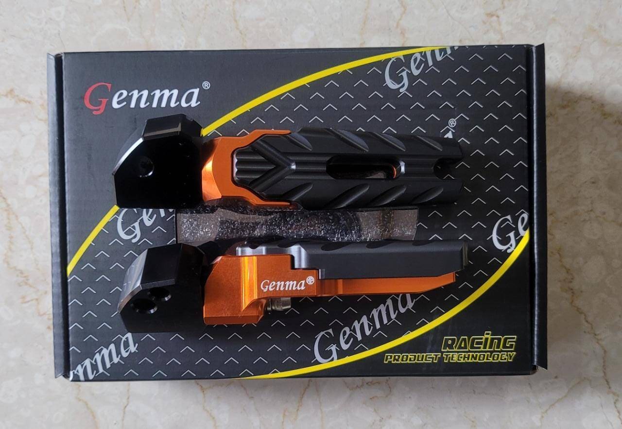 Yamaha Aerox 155 Rear CNC Footrest - Riders Junction