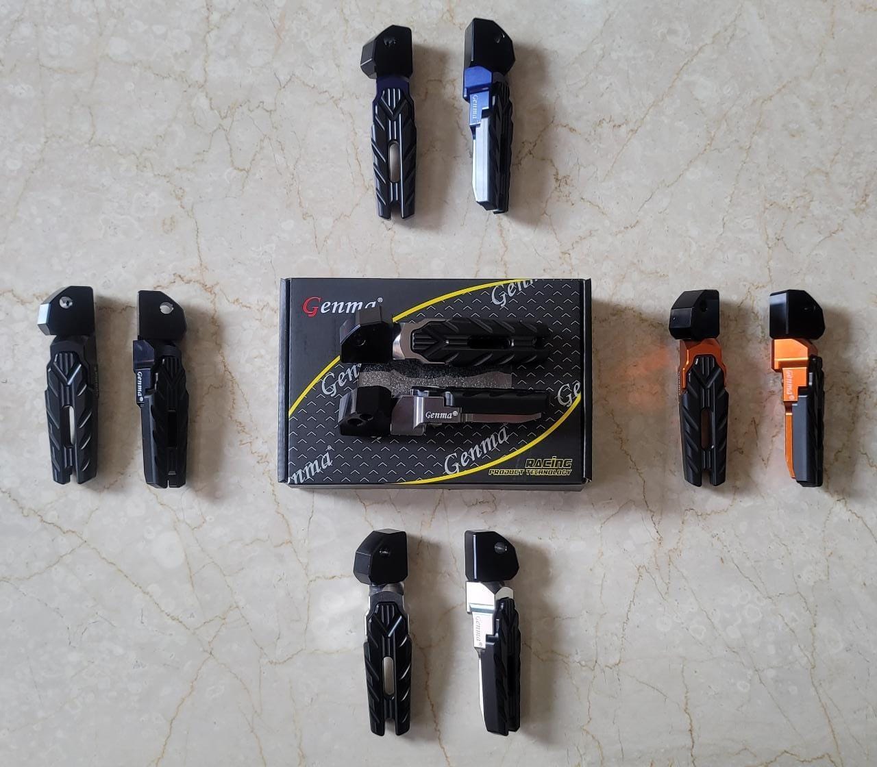 Yamaha Aerox 155 Rear CNC Footrest - Riders Junction