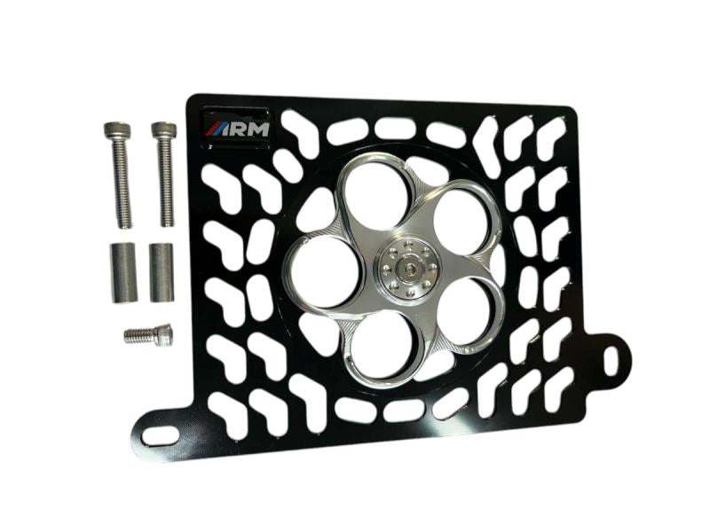 Yamaha Aerox Cnc Radiator Grill Radiator Guard Cnc (Black)