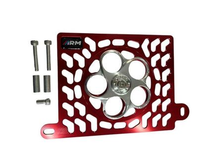 Yamaha Aerox Cnc Radiator Grill Radiator Guard Cnc ( Red )