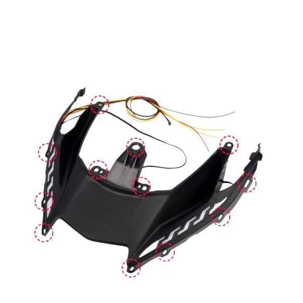 Yamaha Aerox Under Tail Lamp Rgb Aerox Sharkpower