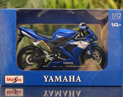 Yamaha YZF-R1 Diecast Bike Model (1:12 Scale) - 32712