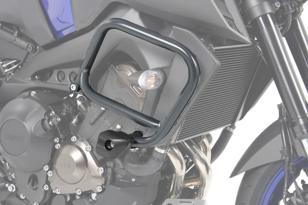Yamaha MT-09 Protection - Engine Guard Anthracite with Protection Pad - Hepco Becker - 5014557 00 05