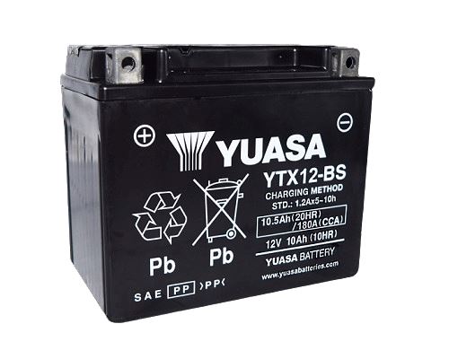 Yuasa Battery - YTX12-BS