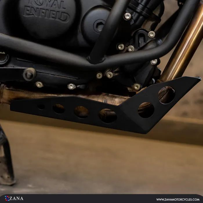 ZANA Bash Plate for RE Guerrilla 450 (MS Black) - ZI-8442