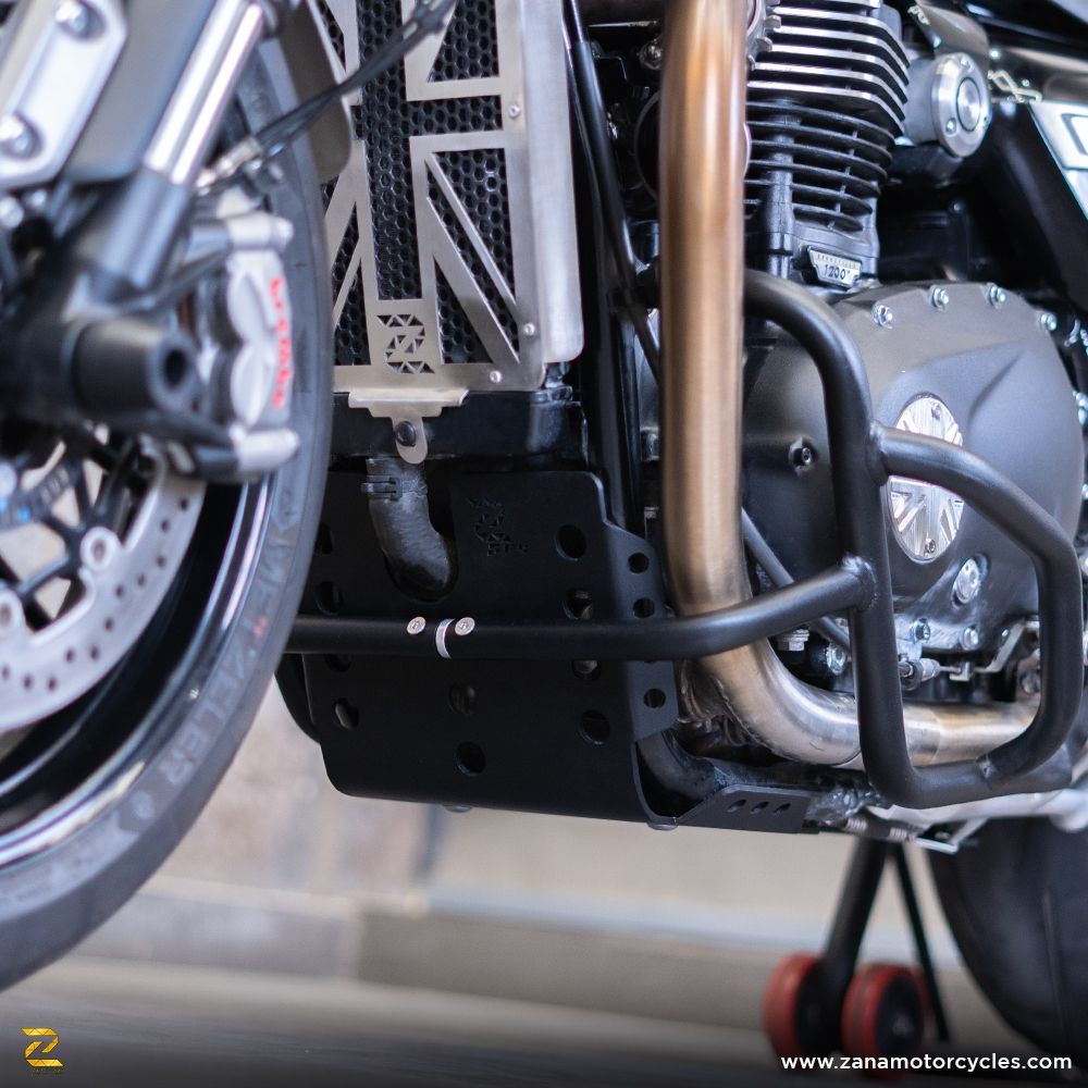 ZANA Bash Plate for Triumph Speed Twin 900-(Type-2) - ZP-037