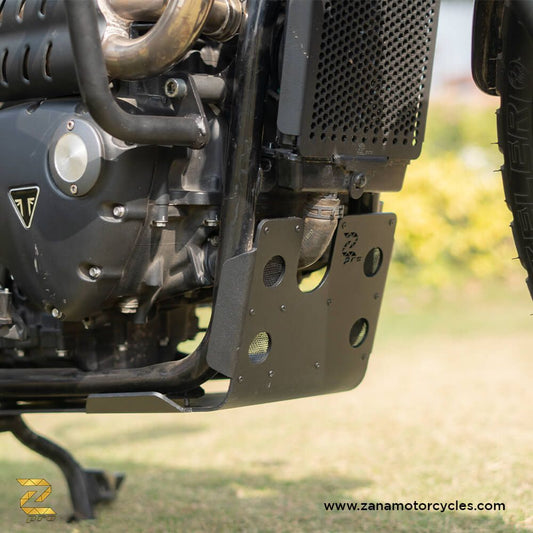 ZANA Bash Plate for Triumph Street Twin-(Type-2)- ZP-037