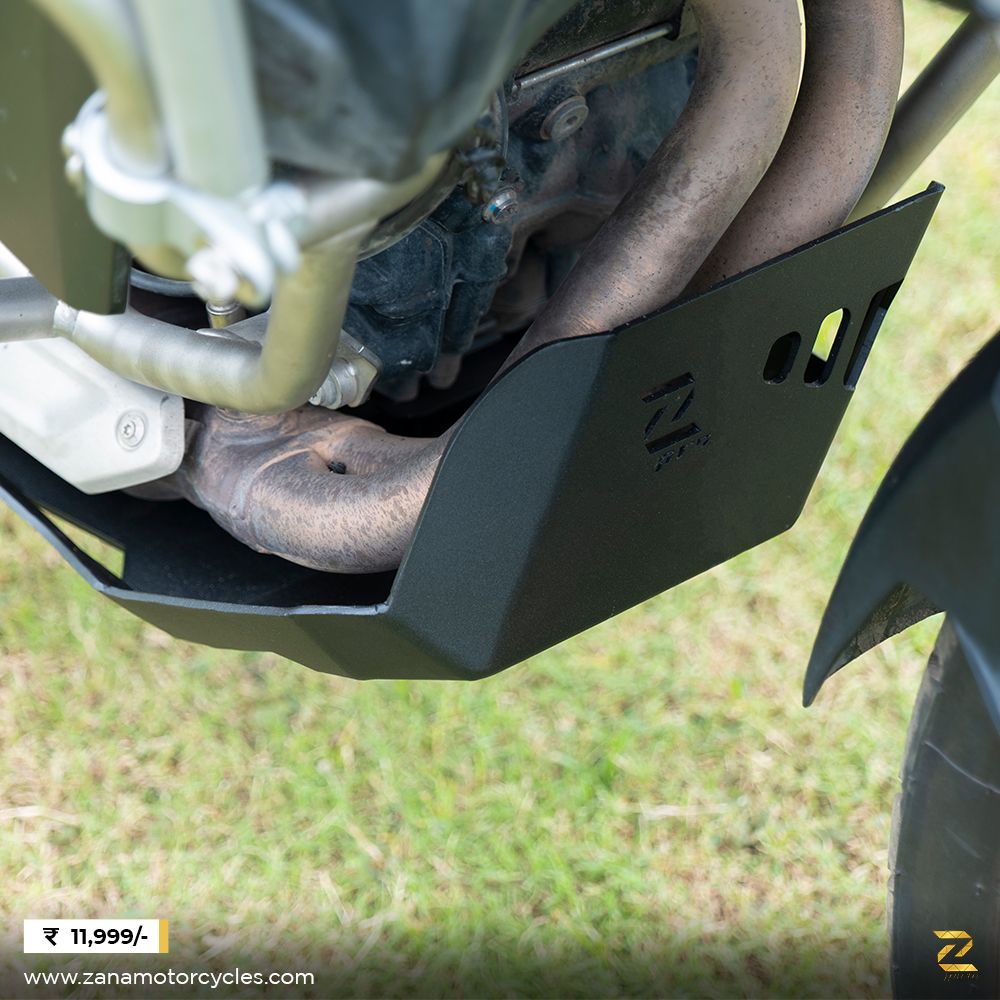 ZANA Black Bash Plate for BMW F 850 GSA- ZP-063