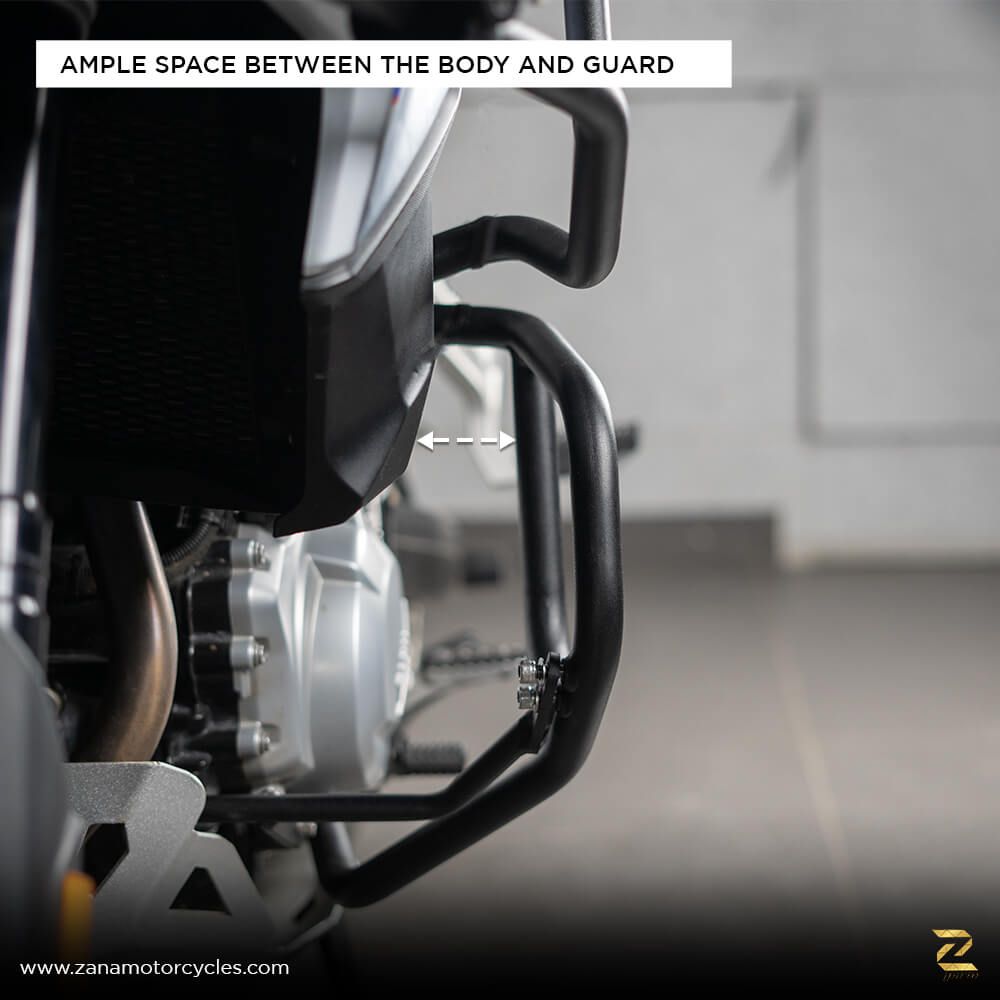 ZANA Black Lower Engine Guard for BMW F 850 GS- ZP-082