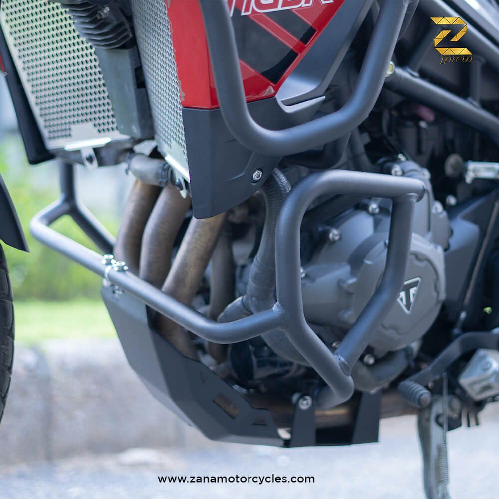ZANA Black Lower Engine Guard for Triumph Tiger 850 - ZP-064