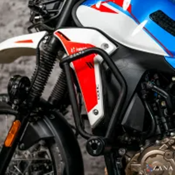 ZANA Crash Guard With Slider Texture Matt Black For X-Pulse 210-ZI-8593