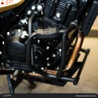 ZANA Crash Guard for Guerrilla 450 (with Puck Black Texture Mild Steel) - Type-2 (Coming Soon) - ZI-8520