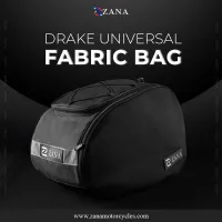 ZANA Drake Universal Fabric Saddle Bag For RE Guerrilla 450 - 64 Litres Bag (32 litre each)