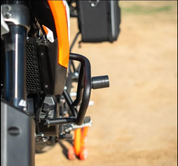 ZANA Engine Guard With Slider Black For KTM ADV 390 2025 - ZI-8555