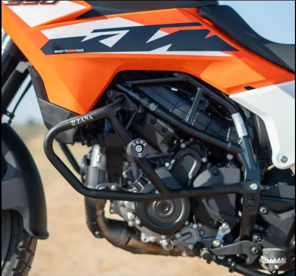 ZANA Engine Guard With Slider Black For KTM ADV 390 2025 - ZI-8555