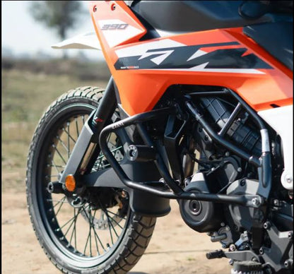 ZANA Engine Guard With Slider Black For KTM ADV 390 2025 - ZI-8555