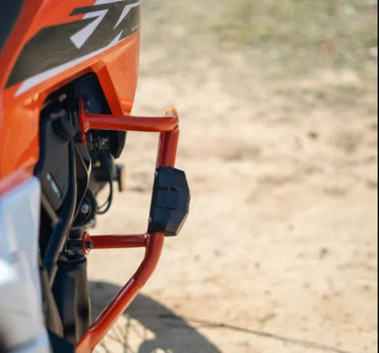 ZANA Engine Guard With Slider Puck Orange For KTM ADV 390 2025 - ZI-8558