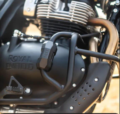 ZANA Engine Guard with Slider Puck for Bear 650 (MS Black) - ZI-8544