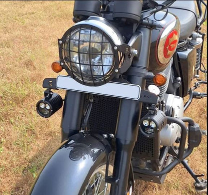 ZANA Fog Light Mount for BSA Goldstar 650 (Mild Steel) - ZI-8538