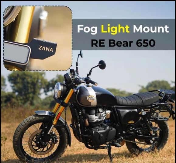 ZANA Fog Light Mount for Bear 650 (Mild Steel) - ZI-8549