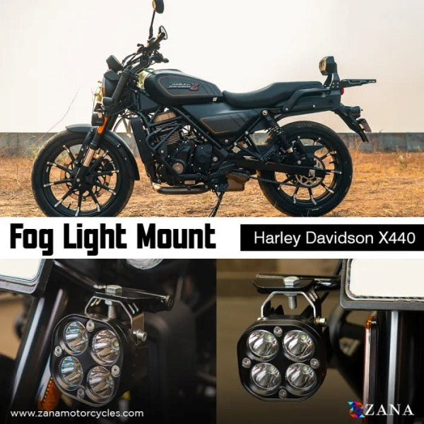 ZANA Fog Light Mount for Harley Davidson X440 - ZI-8487