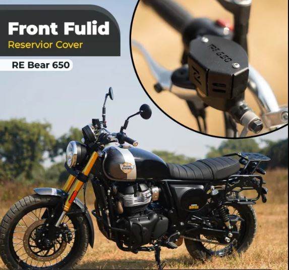 ZANA Front Fluid Reservior Cover for Bear 650 (Aluminum) - ZI-8403