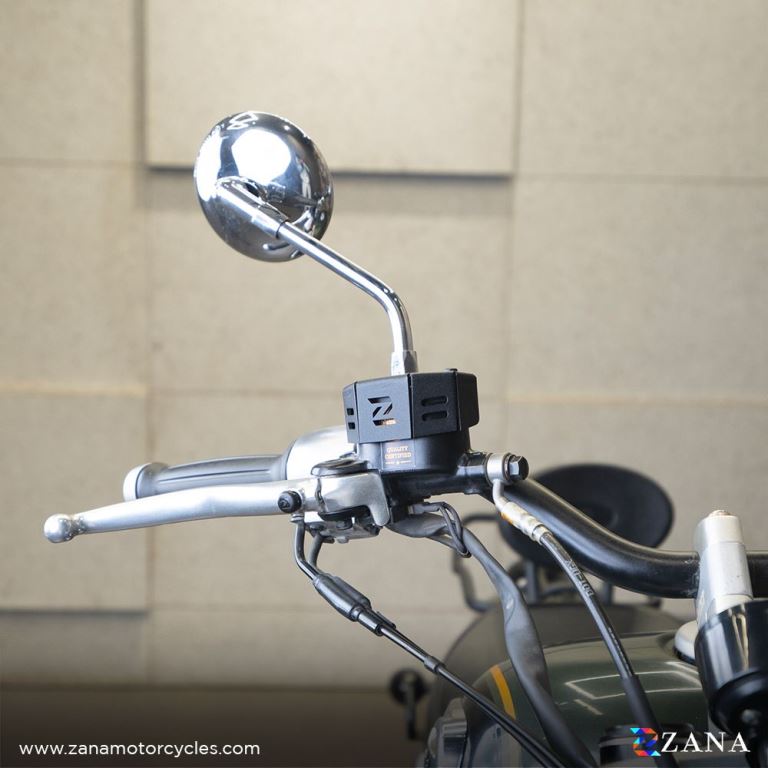 ZANA Front Fluid Reservoir Cover Aluminum for Super Meteor 650 - ZI-8403 - Riders Junction