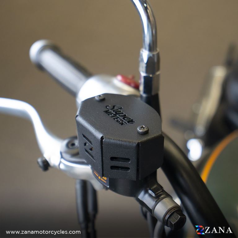 ZANA Front Fluid Reservoir Cover Aluminum for Super Meteor 650 - ZI-8403 - Riders Junction