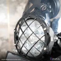 ZANA Head Light Guard for Himalayan 450 (Black Color - Stainless Steel) Type-2 - ZI-8437 - Riders Junction