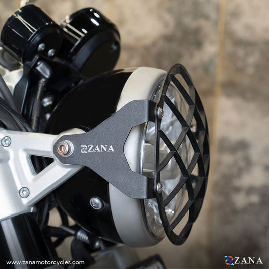 ZANA Headlight Guard Type-2 for Super Meteor 650 - ZI-8380 - Riders Junction