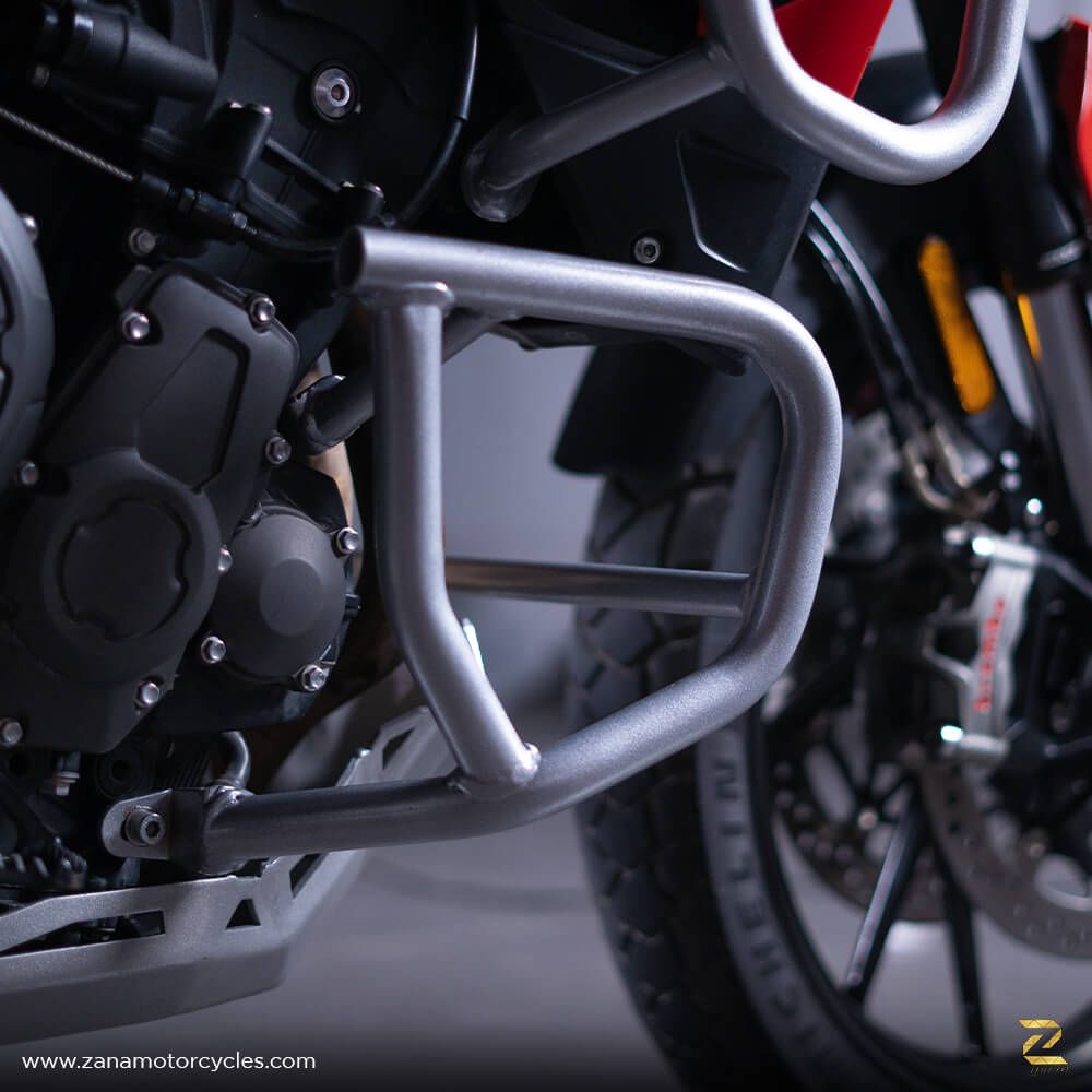 ZANA Lower Engine Guard for Triumph Tiger 850-Sliver- ZP-084