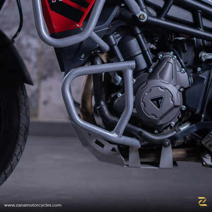 ZANA Lower Engine Guard for Triumph Tiger 850-Sliver- ZP-084