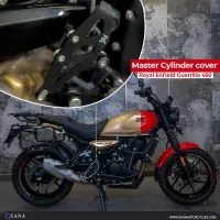 ZANA Master Cylinder Cover Without Logo for RE Guerrilla 450 (Black) - Type-1 - ZI-8430