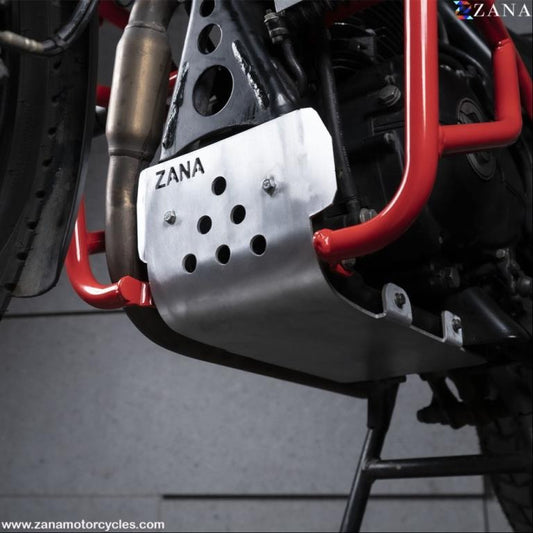 ZANA New Bash Plate for Hmalayan BS6 (2021-22) - Silver - ZI-8222