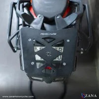 ZANA New Top Rack with Aluminium Plate For KTM ADV 250/ 390/ 390 X - ZI-8454 - Riders Junction