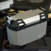 ZANA Panniers for RE Guerrilla 450 L-Flat Aluminium Silver (36 litre) - ZI-8523 LS