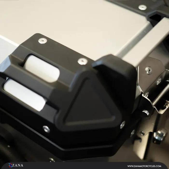 ZANA Panniers for RE Guerrilla 450 L-Flat Aluminium Silver (36 litre) - ZI-8523 LS