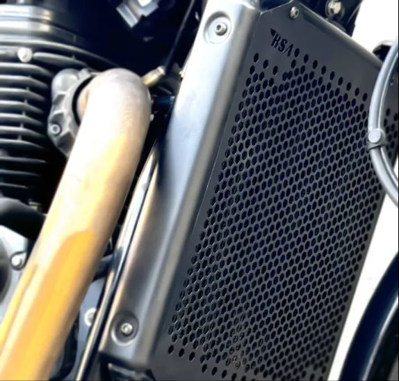 ZANA Radiator Grill Honeycomb for BSA Goldstar 650 (Black) - ZI-8535