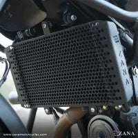 ZANA Radiator Guard Aluminium Black For Himalayan 450 - ZI-8438 - Riders Junction