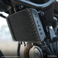 ZANA Radiator Guard Aluminium Black For Himalayan 450 - ZI-8438 - Riders Junction