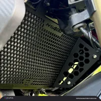 ZANA Radiator Guard Honeycomb Black for Pulsar NS400Z (Coming Soon) - ZI-8516