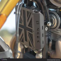 ZANA Radiator Guard for Bear 650 (Black - UK Flag) - ZI-8099