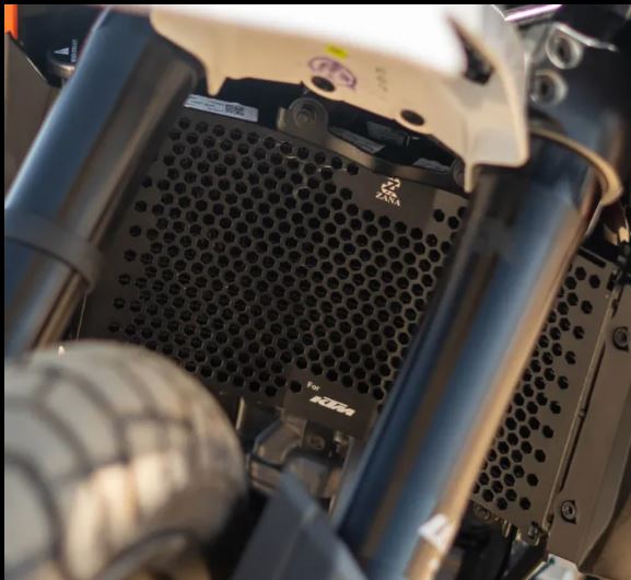 ZANA Radiator Guard honeycomb Black For KTM ADV 390 2025 - ZI-8566