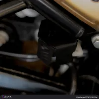 ZANA Rear Fluid Reservoir Cover for Guerrilla 450 (Black Texture) - ZI-8441