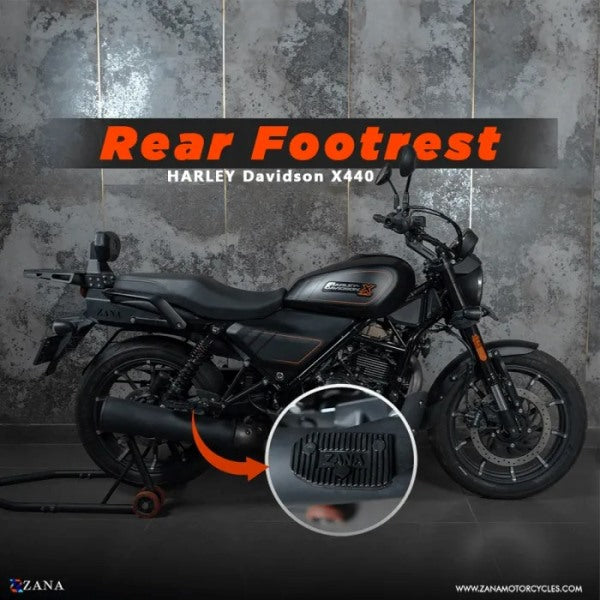 ZANA Rear Footrest (Single ) for Harley Davidson X440 - ZI-8483
