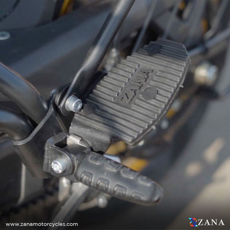  ZANA Rear Footrests (Pair) for Himalayan 452 - ZI-8428 - Riders Junction