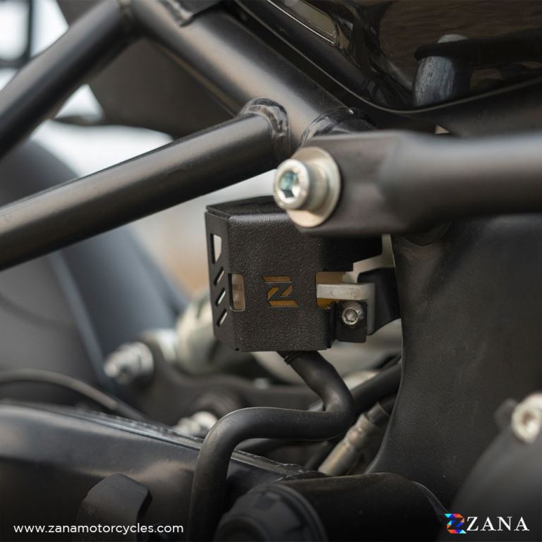 ZANA Rear Hex Fluid Reservoir Aluminium  Cover For Himalayan 452 - ZI-8441 - Riders Junction