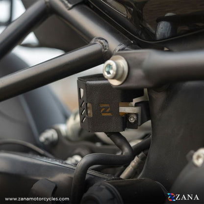 ZANA Rear Hex Fluid Reservoir Aluminium  Cover For Himalayan 452 - ZI-8441 - Riders Junction